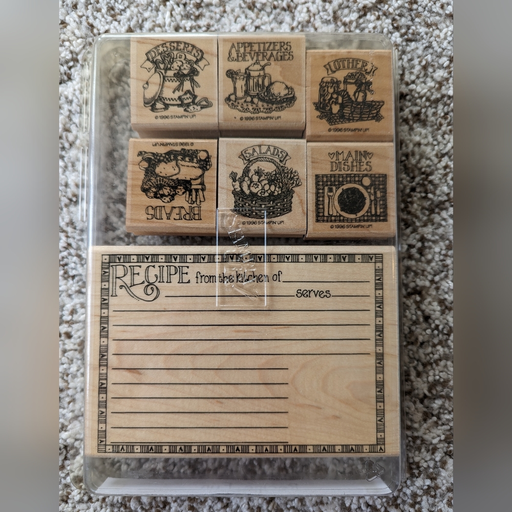 Stampin Up Recipe Fun Stamp Set